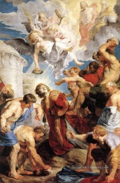 Le Martyre de St Stephen Baroque Peter Paul Rubens Peinture à l'huile